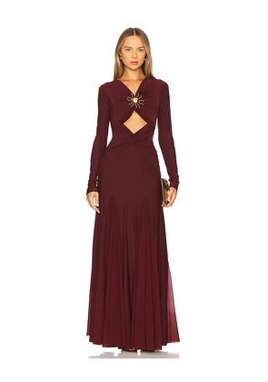 Deme by Gabriella Chantal Dress in Burgundy. Size S. Also in XL.