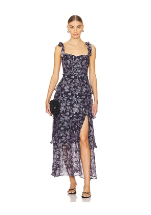 ASTR the Label Mellorie Dress in Navy. Size M. Also in XS.