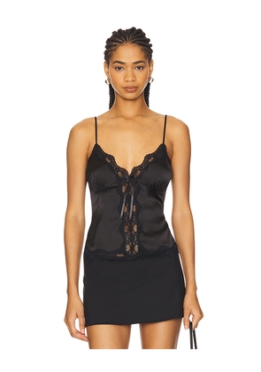 GUIZIO Blair Top in Black. Size L. Also in M, S, XL, XS.