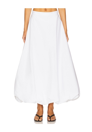 By Malene Birger Aubrey Skirt in White. Size 32. Also in 34, 36, 38, 40.