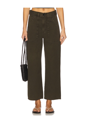 Citizens of Humanity Ayla Cargo Crop in Olive. Size 24. Also in 27.