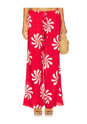 Cala de la Cruz Creta Pants in Red. Size L. Also in M.