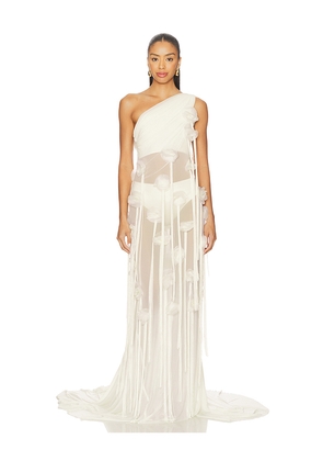 Deme by Gabriella Flora Dress in Ivory. Size M. Also in S, L.