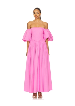 CAROLINE CONSTAS Christina Gown in Pink. Size M. Also in S.