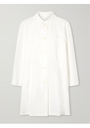 The Row - Hawkins Cotton-poplin Coat - White - US0,US2,US4,US6,US8,US10,US12