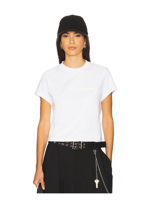Alexander Wang Shrunken Tee in White. Size XS. Also in M.