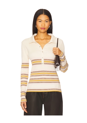 AMO Denim Desiree Tee in Cream. Size M. Also in L.