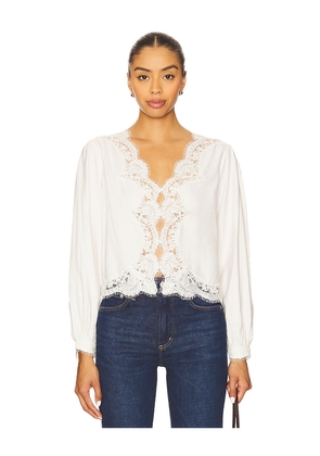 CAMI NYC Yuri Blouse in White. Size M. Also in XL.