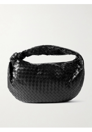 Bottega Veneta - Jodie Medium Knotted Intrecciato Leather Tote - Black - One size