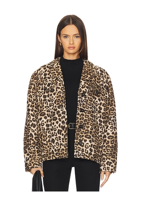 ANINE BING Flynn Jacket in Brown. Size S. Also in XS.