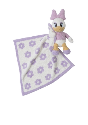 Barefoot Dreams Kids Cozychic Daisy Duck Blanket Buddie in Lavender.