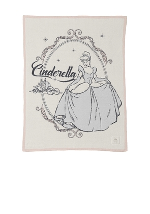 Barefoot Dreams Kids Cozychic Cinderella Blanket in White.