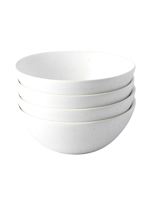Fable The Breakfast Bowls Set of 4 in White.