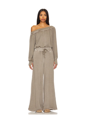 Free People x FP Movement One To Beat Onesie in Neutral. Size S. Also in L.