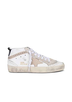 Golden Goose Mid Star Sneaker in White. Size 36. Also in 40.