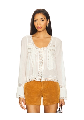 Free People Longsleeve Evermore Top in Ivory. Size M. Also in XL.