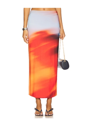 Feners Tu x Mi Skirt in Red. Size M. Also in S, XS.