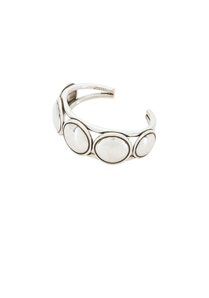 Isabel Marant Ned Cuff Bracelet in Metallic Silver. Size S. Also in M.