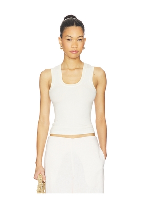 Free People Longer Days Tank in White. Size L. Also in XL, XS.