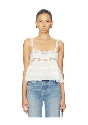 Free People Darling Dreams Cami in Ivory. Size L/XL. Also in M/L.