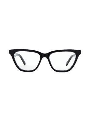 Le Specs Unfaithful Sunglasses in Black.