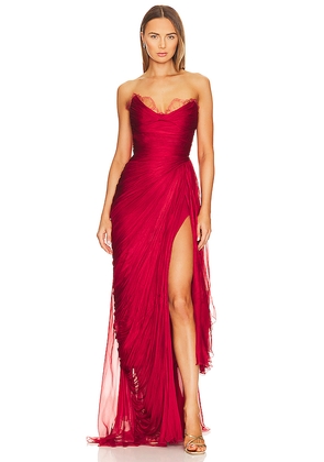 Maria Lucia Hohan Jolie Gown in Red. Size 36/4. Also in 34/2.
