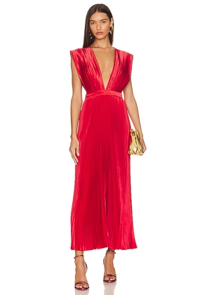 L'IDEE Gala Gown in Red. Size 10/M. Also in 6/XS.