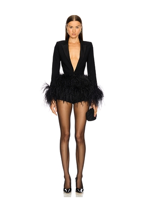 Michael Costello x REVOLVE Raisa Romper in Black. Size L. Also in XXS, XS.