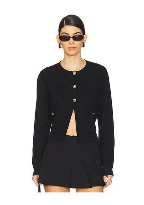 Malbon Golf Charlotte Cardigan in Black. Size M. Also in L.