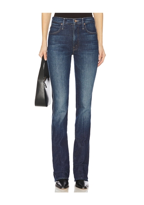 MOTHER The Mid Rise Smokin' Double Heel Jeans in Blue. Size 33. Also in 34.