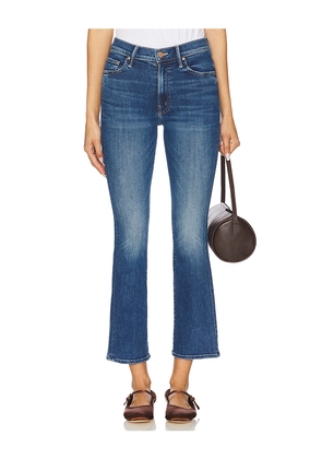 MOTHER Petite Lil' Insider Flood in Blue. Size 26P. Also in 32P.