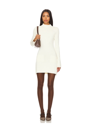 MAJORELLE Billy Mini Dress in Ivory. Size M. Also in XL.