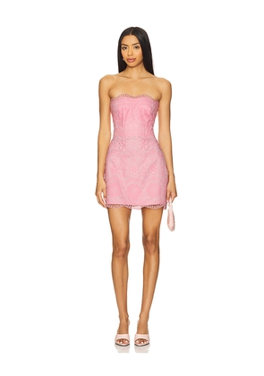 LoveShackFancy Vailia Dress in Pink. Size 2. Also in 8.