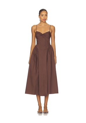 NIA Destene Dress in Chocolate. Size XL. Also in L.