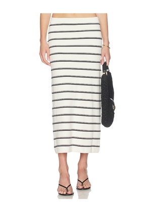 LSPACE Ravello Skirt in Black,White. Size L. Also in M, S, XL, XS.