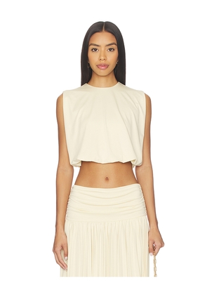 MORE TO COME Remi Top in Yellow. Size L. Also in XS, XXS, S, M, XL.