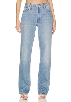 RE/DONE Originals The Long Loose Jeans in Denim-Medium. Size 30. Also in 28.