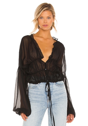 SNDYS Bali Top in Black. Size S. Also in XL.