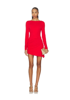 MADISON THE LABEL Paris Mini Dress in Orange. Size L. Also in M, S, XL, XS.
