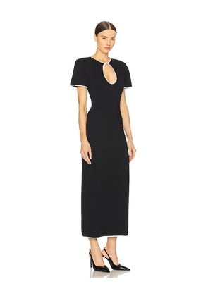 Rowen Rose Cut Out Maxi Dress in Black. Size 38/4. Also in 36/2.