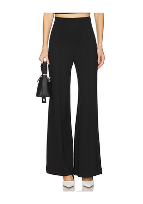 Ripley Rader Ponte Knit Wide Leg Pant in Black. Size M. Also in S, XS, L.