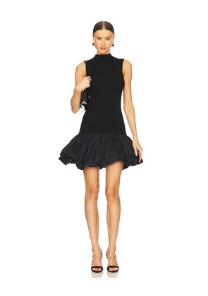 ROTATE Knit Racer Cut Dress in Black. Size 32. Also in 36.