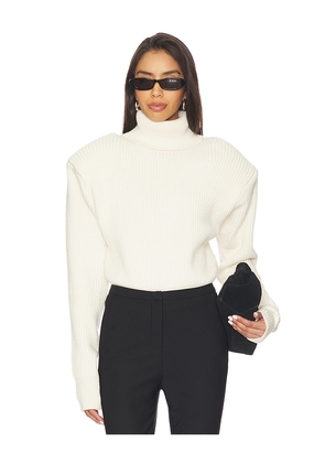 Ronny Kobo Camilla Knit Top in Ivory. Size S. Also in L.