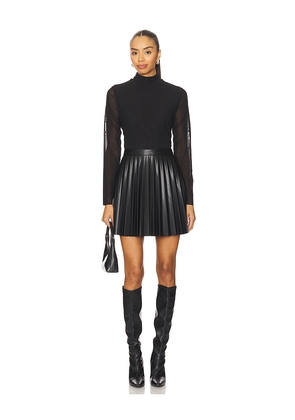 Steve Madden Nevah Dress in Black. Size L. Also in XL, XS.