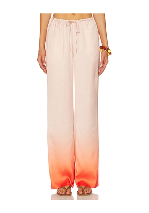 SNDYS Amaya Pants in Pink. Size L. Also in S, XXS, XS, M, XL.