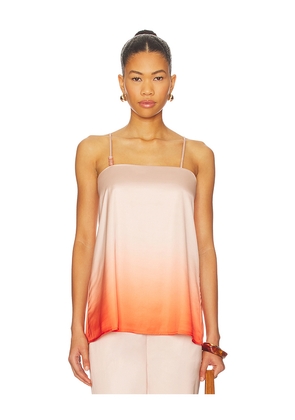 SNDYS Amaya Long Line Top in Peach. Size L. Also in S, XXS, XS, M, XL, XXL.