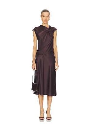 Theory Twist Bodice Dress in Purple. Size 4. Also in 0, 6.