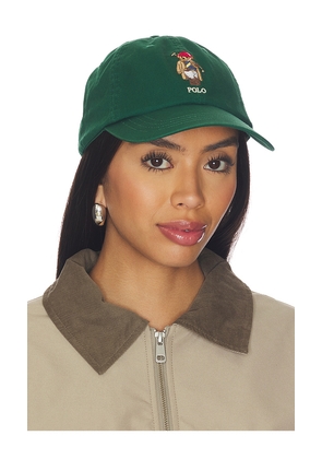 Polo Ralph Lauren Twill Woven Cap in Green.
