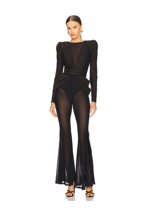 Zhivago Empty Streets Jumpsuit in Black. Size 0. Also in 4.