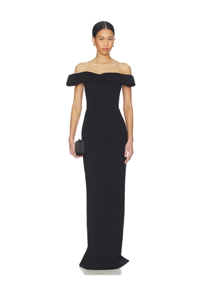 Rachel Gilbert Rydell Gown in Black. Size 2. Also in 4, 8.